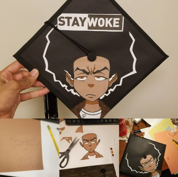 Cheers to Black Grads! 32 Of The Best Graduation Caps We've Seen This Year
